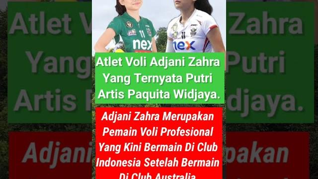 Pevoli cantik adjani zahra ternyata putri artis paquita widjaya #vollyballputri #proliga #indonesia Pevoli cantik adjani zahra ternyata putri artis paquita widjaya #vollyballputri #proliga #indonesia