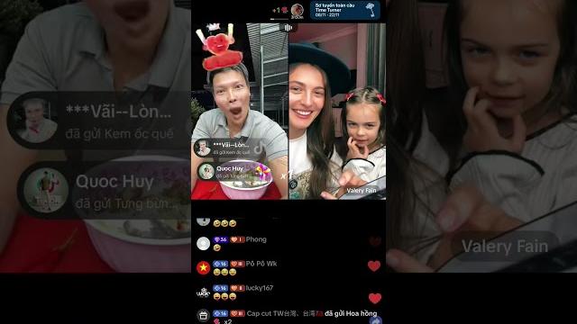 Valery fain khoe con gái nhỏ cực đáng yêu . #live #locfuho #pk #thinhhanh #haihuoc #giaitri . Valery fain khoe con gái nhỏ cực đáng yêu . #live #locfuho #pk #thinhhanh #haihuoc #giaitri .