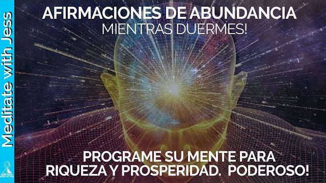 Afirmaciones de abundancia mientras duermes! programe su mente para riqueza y prosperidad. poderoso! Afirmaciones de abundancia mientras duermes! programe su mente para riqueza y prosperidad. poderoso!