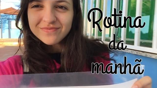 Minha rotina da manhã- escola Minha rotina da manhã- escola