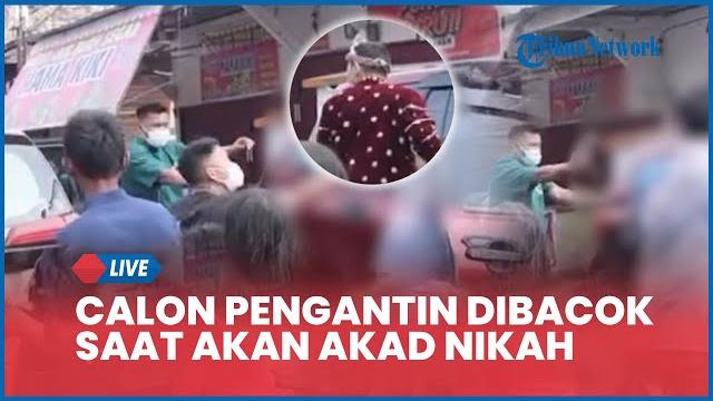 Viral video calon pengantin dibacok saat akan akad nikah di palembang, korban juga diancam ditembak Viral video calon pengantin dibacok saat akan akad nikah di palembang, korban juga diancam ditembak