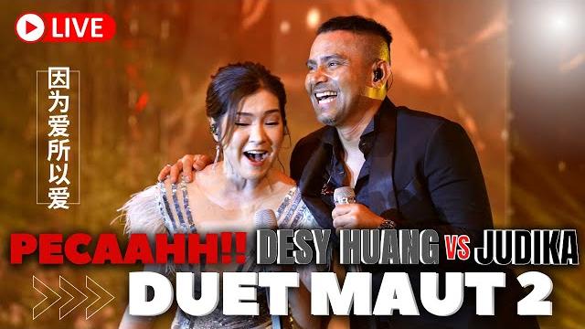 Terjadi lagi..!! duet maut ke-2【live】judika - cinta karena cinta x desy huang - yin wei ai suo yi ai Terjadi lagi..!! duet maut ke-2【live】judika - cinta karena cinta x desy huang - yin wei ai suo yi ai