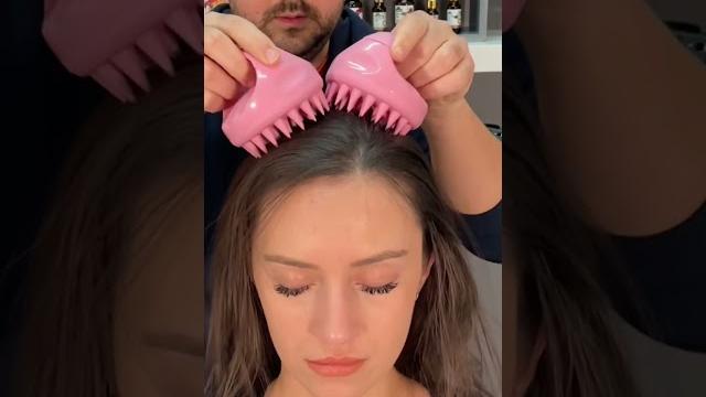 The best asmr relaxing head massage by erdinch #shorts The best asmr relaxing head massage by erdinch #shorts