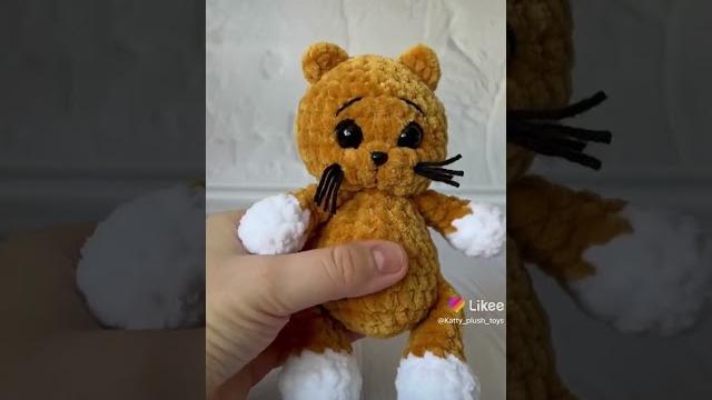 Вязаная игрушка котик #игрушкакрючком #котик #catlover #plushtoys #catvideos #вязанаякошка Вязаная игрушка котик #игрушкакрючком #котик #catlover #plushtoys #catvideos #вязанаякошка