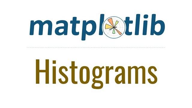 Matplotlib tutorial 5 - histograms Matplotlib tutorial 5 - histograms
