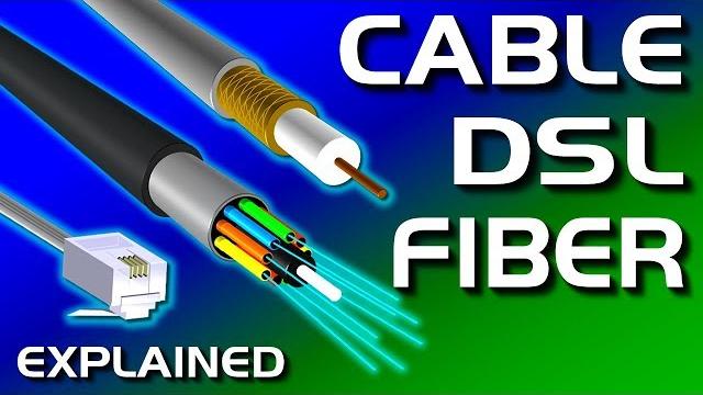Cable vs dsl vs fiber internet explained Cable vs dsl vs fiber internet explained