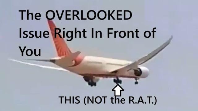 Air india 787 crash, the pilots did not forget the gear Air india 787 crash, the pilots did not forget the gear