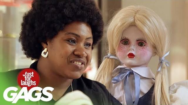 Scary doll pranks | best of just for laughs gags Scary doll pranks | best of just for laughs gags