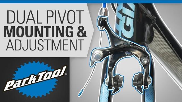Brake caliper mounting & adjustment - dual pivot Brake caliper mounting & adjustment - dual pivot