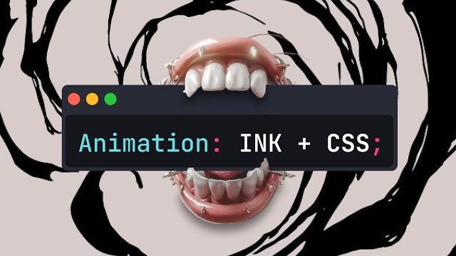 Crazy ink animation effect with css only Crazy ink animation effect with css only
