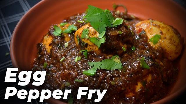Egg pepper fry recipe | egg pepper masala Egg pepper fry recipe | egg pepper masala