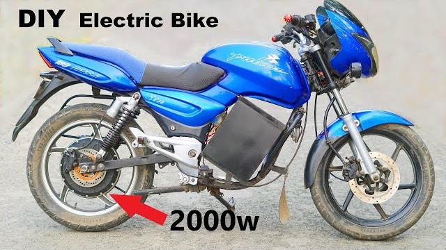 How to make electric bike with 2000w hub motor 70 km/h How to make electric bike with 2000w hub motor 70 km/h
