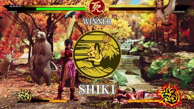 サムライスピリッツ 色(しき)vsナコルル cpu1回戦 サムライスピリッツ 色(しき)vsナコルル cpu1回戦
