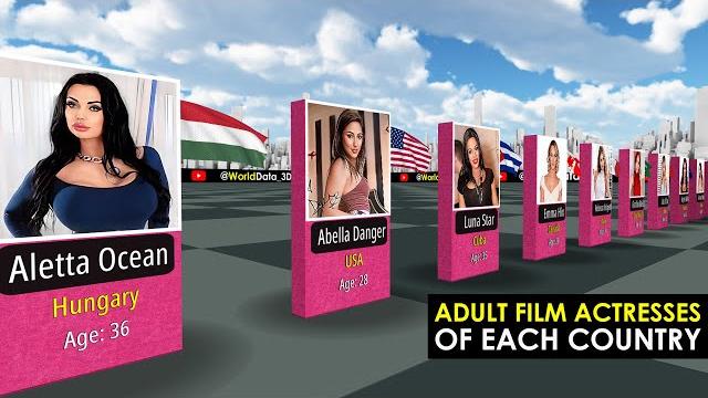 Adult film actresses of each country 2024 Adult film actresses of each country 2024