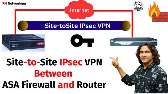 Ipsec vpn configurations between cisco asa firewall and router | ipsec between firewall and router Ipsec vpn configurations between cisco asa firewall and router | ipsec between firewall and router