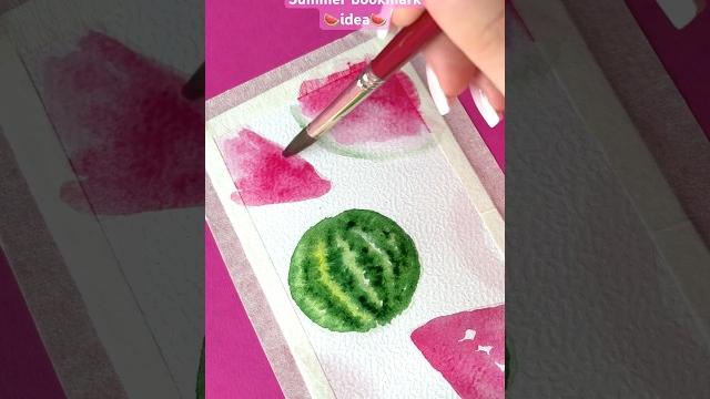 Summer bookmark idea Summer bookmark idea