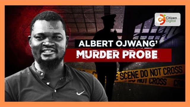 Albert ojwang murder probe Albert ojwang murder probe