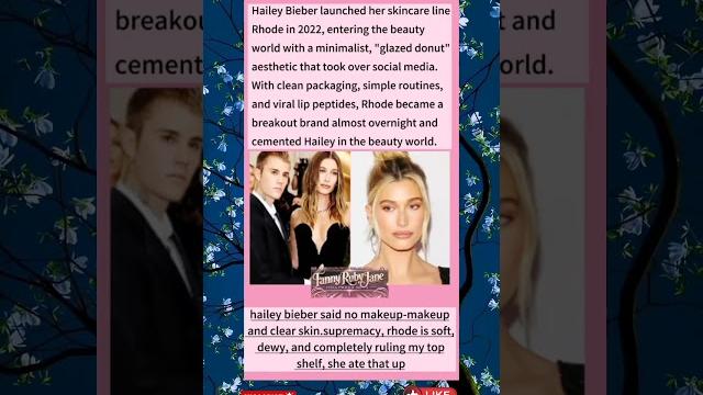 Hailey bieber’s rhode reigns supreme #shorts #hollywood #haileybieber #justinbieber #rhodeskin #fyp Hailey bieber’s rhode reigns supreme #shorts #hollywood #haileybieber #justinbieber #rhodeskin #fyp