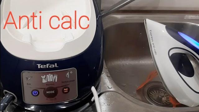 Загорелась кнопка anti calc на парогенераторе tefal express anti-calc sv8053e0. что делать? Загорелась кнопка anti calc на парогенераторе tefal express anti-calc sv8053e0. что делать?