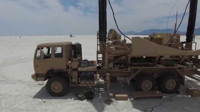 The patriot missile in action The patriot missile in action