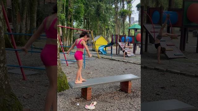Ginasta em qualquer lugar #ginasticaolimpica ##ginasticaartistica #gymnast #ginastica Ginasta em qualquer lugar #ginasticaolimpica ##ginasticaartistica #gymnast #ginastica