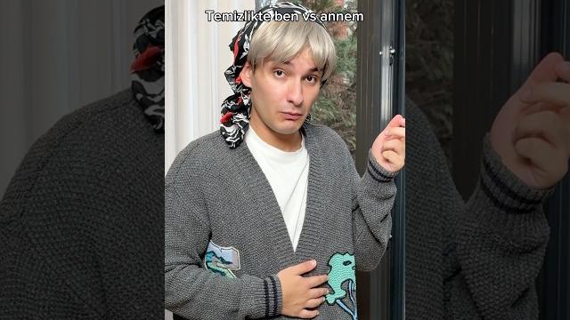 Ben vs annem temizlik yaparken Ben vs annem temizlik yaparken