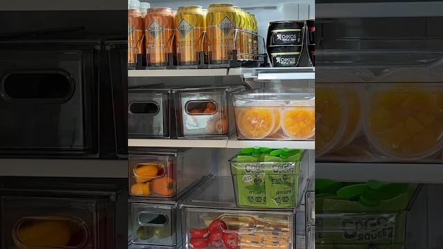 Fridge restock #asmr #satisfying #restock #fridge #home Fridge restock #asmr #satisfying #restock #fridge #home