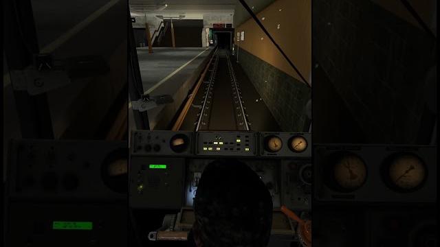 Заезд на волжскую | #shorts #metrostroi Заезд на волжскую | #shorts #metrostroi