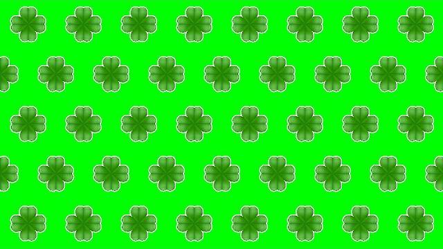 Clover pattern frame motion|#greenscreen effects - chroma key animations footage video hd*1080* Clover pattern frame motion|#greenscreen effects - chroma key animations footage video hd*1080*