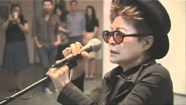 Yoko ono screaming at art show! (original) Yoko ono screaming at art show! (original)