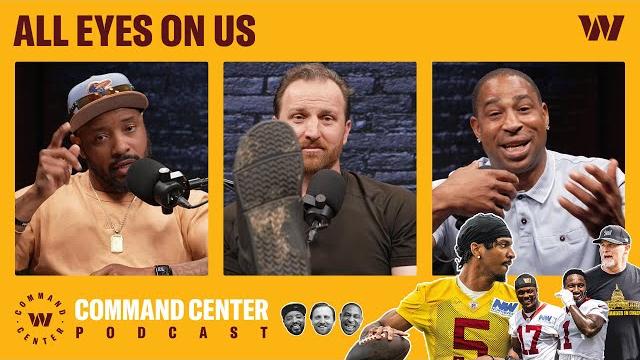 All eyes on jayden daniels + spain games | command center podcast | washington commanders | nfl All eyes on jayden daniels + spain games | command center podcast | washington commanders | nfl