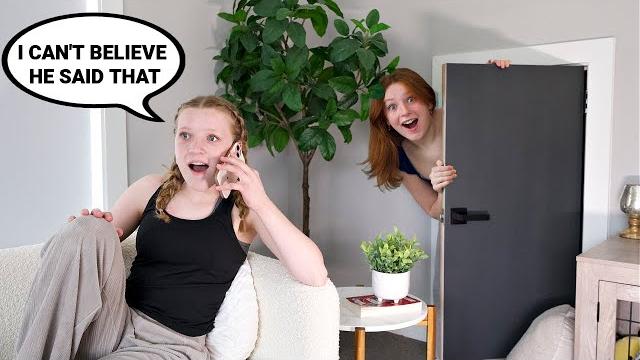 Spying on my sister for 24 hours! Spying on my sister for 24 hours!