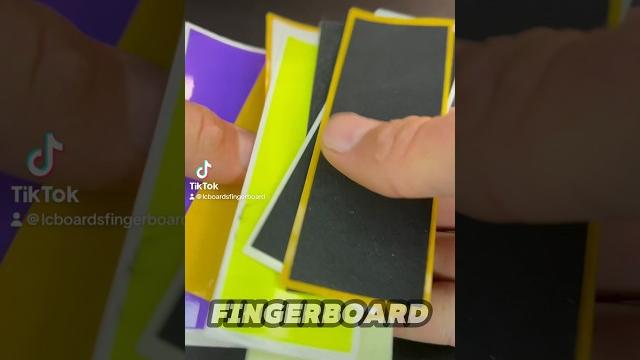 Comparing every type of fb grip #fingerboard #fingerboarding #lcboards #skate #skateboard #diy Comparing every type of fb grip #fingerboard #fingerboarding #lcboards #skate #skateboard #diy