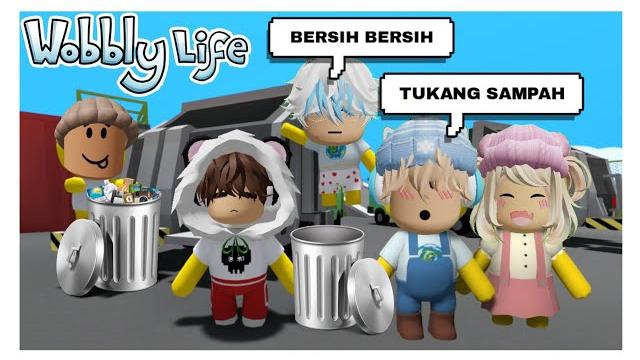 Aku dan adiku jadi tukang sampah bareng bo dan caca di wobbly life @bangboygamingyt @shasyaalala Aku dan adiku jadi tukang sampah bareng bo dan caca di wobbly life @bangboygamingyt @shasyaalala