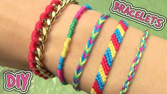 Diy friendship bracelets. 5 easy diy bracelet projects! Diy friendship bracelets. 5 easy diy bracelet projects!