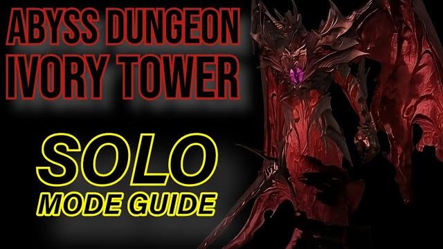 Ivory tower solo raid guide Ivory tower solo raid guide