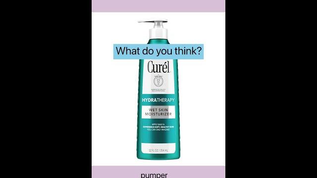 Curél hydra therapy in shower lotion, wet skin moisturizer for dry or extra-dry skin, with advanced Curél hydra therapy in shower lotion, wet skin moisturizer for dry or extra-dry skin, with advanced