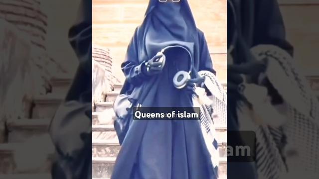 Queens of islam#islamic #hijab #naqab #haya Queens of islam#islamic #hijab #naqab #haya