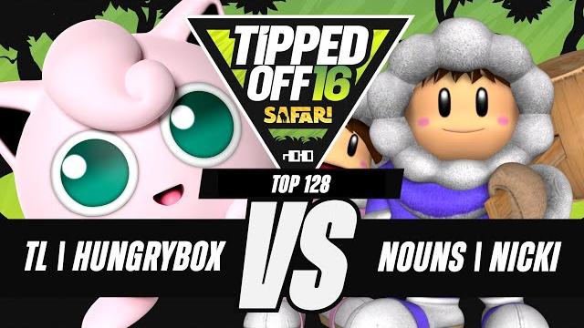 Tipped off 16: safari - liquid | hungrybox (puff) vs nouns | nicki (ics) - ssbm singles top 128 Tipped off 16: safari - liquid | hungrybox (puff) vs nouns | nicki (ics) - ssbm singles top 128