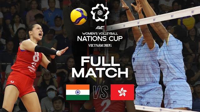 India vs. hong kong - pool play | avc women's nations cup India vs. hong kong - pool play | avc women's nations cup
