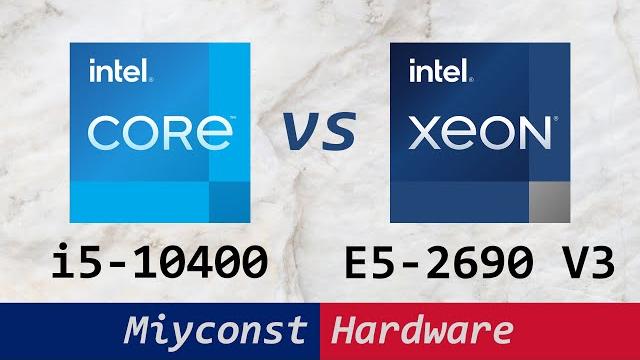 Core i5-10400 goes against xeon e5-2690 v3 in 22 games at 1080p, rx 6800xt, ryzen 5 5600x Core i5-10400 goes against xeon e5-2690 v3 in 22 games at 1080p, rx 6800xt, ryzen 5 5600x