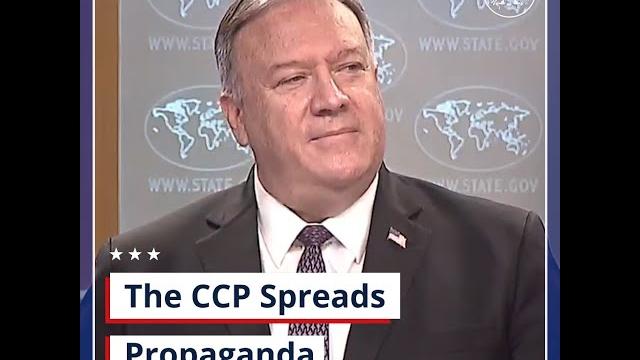 The ccp spreads propaganda The ccp spreads propaganda