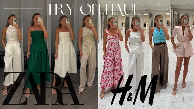 Summer zara and h&m *** | try on haul | *** Summer zara and h&m *** | try on haul | ***
