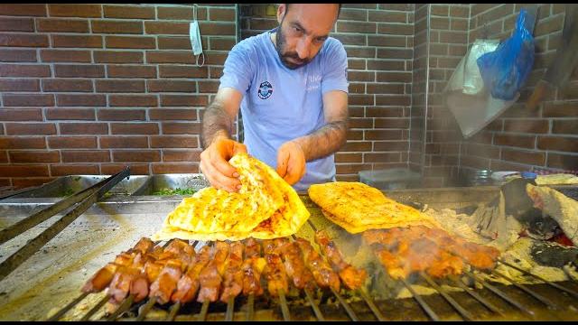 Turkish street food - adana kebab + crazy şırdan! amazing street food in adana, turkey!! Turkish street food - adana kebab + crazy şırdan! amazing street food in adana, turkey!!