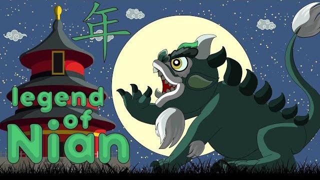 Legend of nian -lunar new year Legend of nian -lunar new year