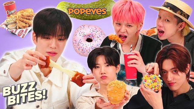 Treasure tries american foods | buzz bites Treasure tries american foods | buzz bites