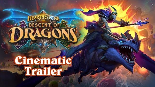 Descent of dragons cinematic trailer | hearthstone Descent of dragons cinematic trailer | hearthstone