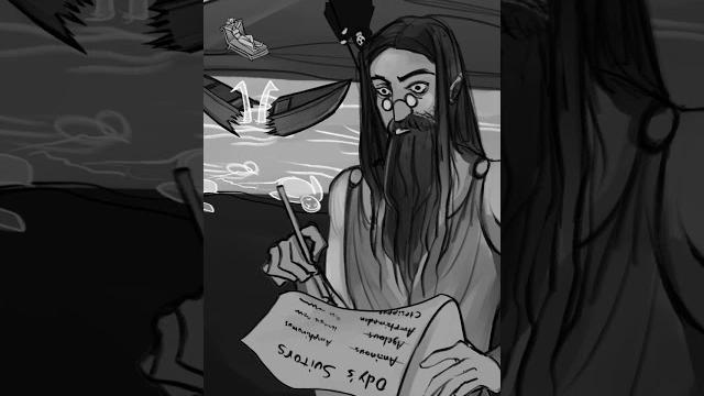 Hades is very satisfied that ody returned to ithaca, but charon was not amused! #epicthemusical Hades is very satisfied that ody returned to ithaca, but charon was not amused! #epicthemusical