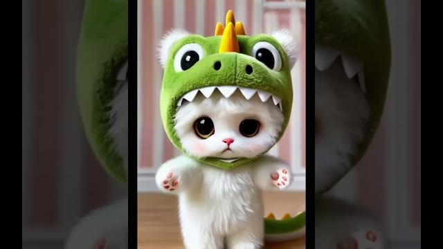 Nhảy cùng chú mèo dễ thương - dance with the cute cat #shorts Nhảy cùng chú mèo dễ thương - dance with the cute cat #shorts
