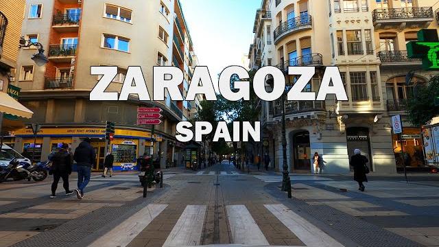 Zaragoza, spain - driving tour 4k Zaragoza, spain - driving tour 4k